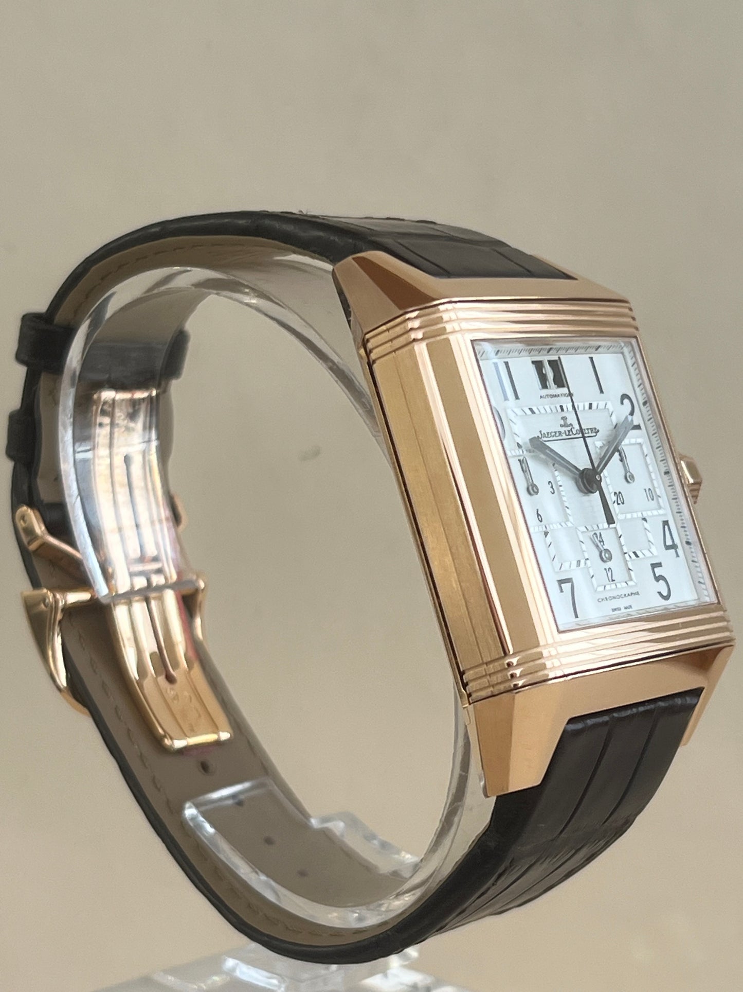 Jaeger-Lecoultre Reverso Chrono Squadra GMT Or Rose neuve- Q7012020