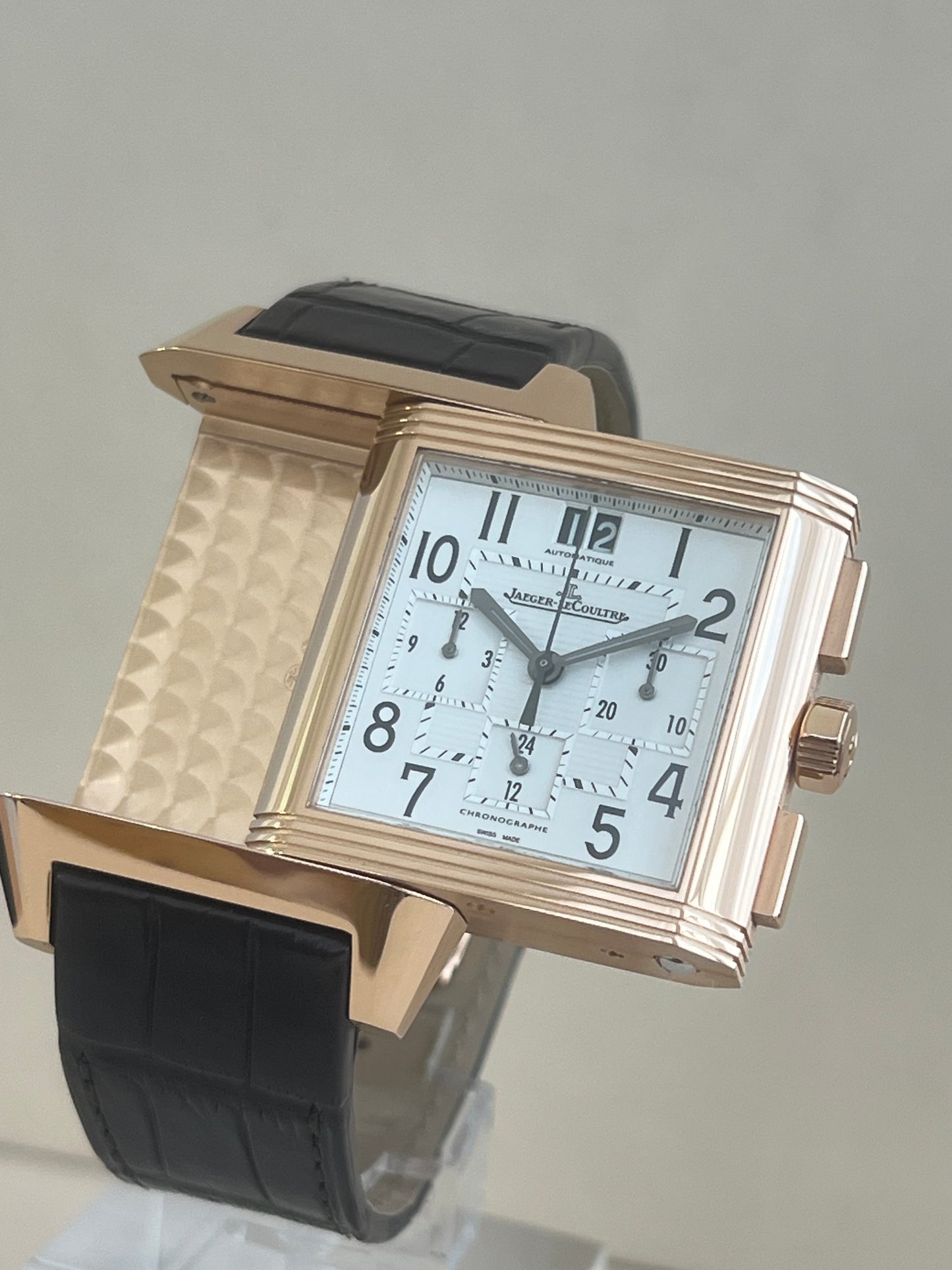Jaeger-Lecoultre Reverso Chrono Squadra GMT Or Rose neuve- Q7012020