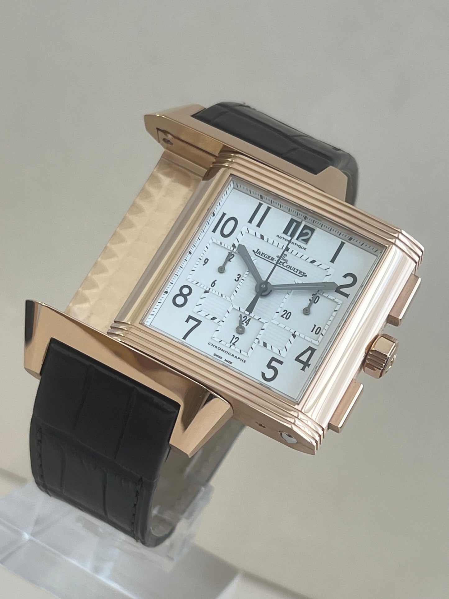 Jaeger-Lecoultre Reverso Chrono Squadra GMT Or Rose neuve- Q7012020