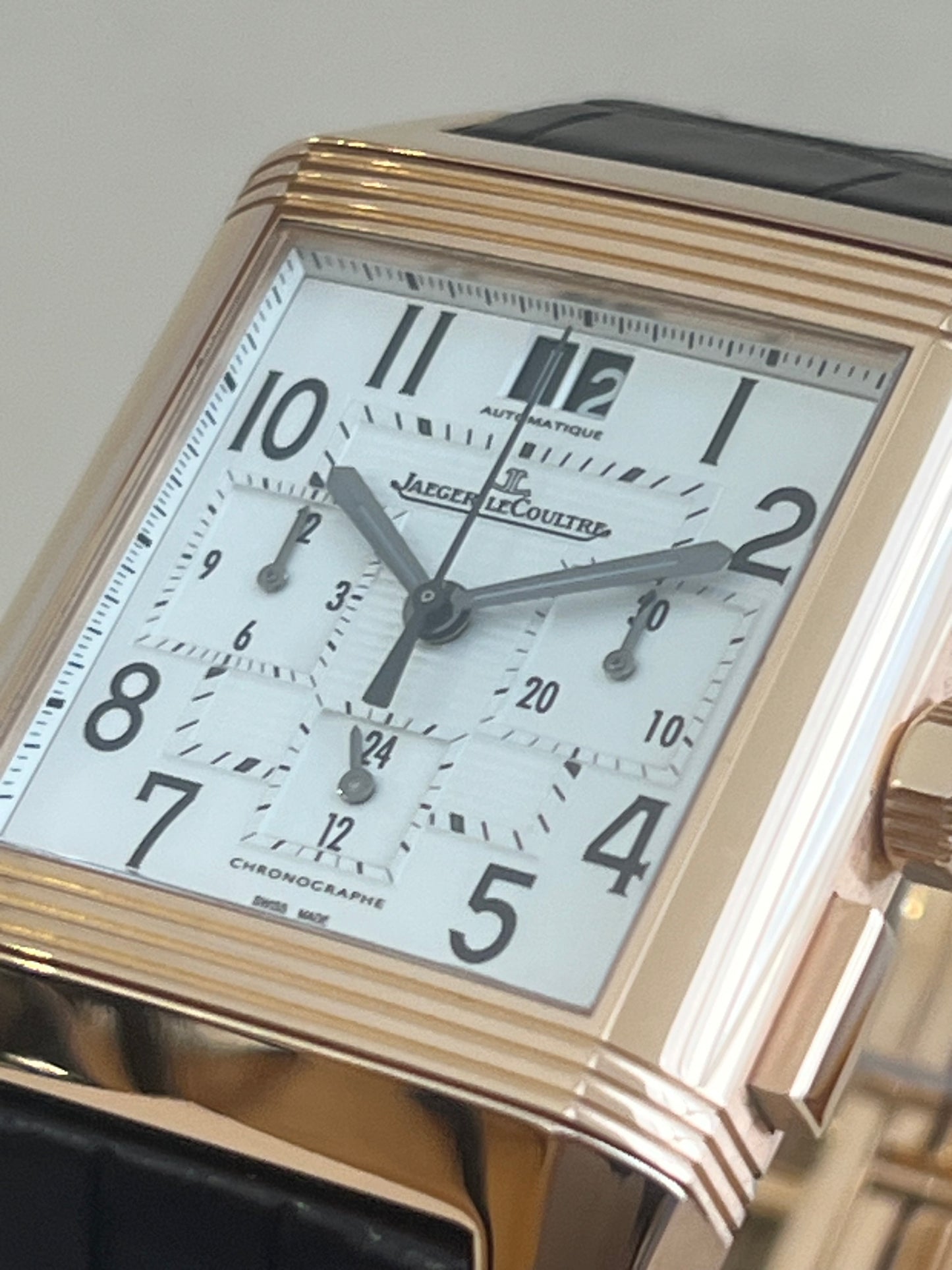 Jaeger-Lecoultre Reverso Chrono Squadra GMT Or Rose neuve- Q7012020