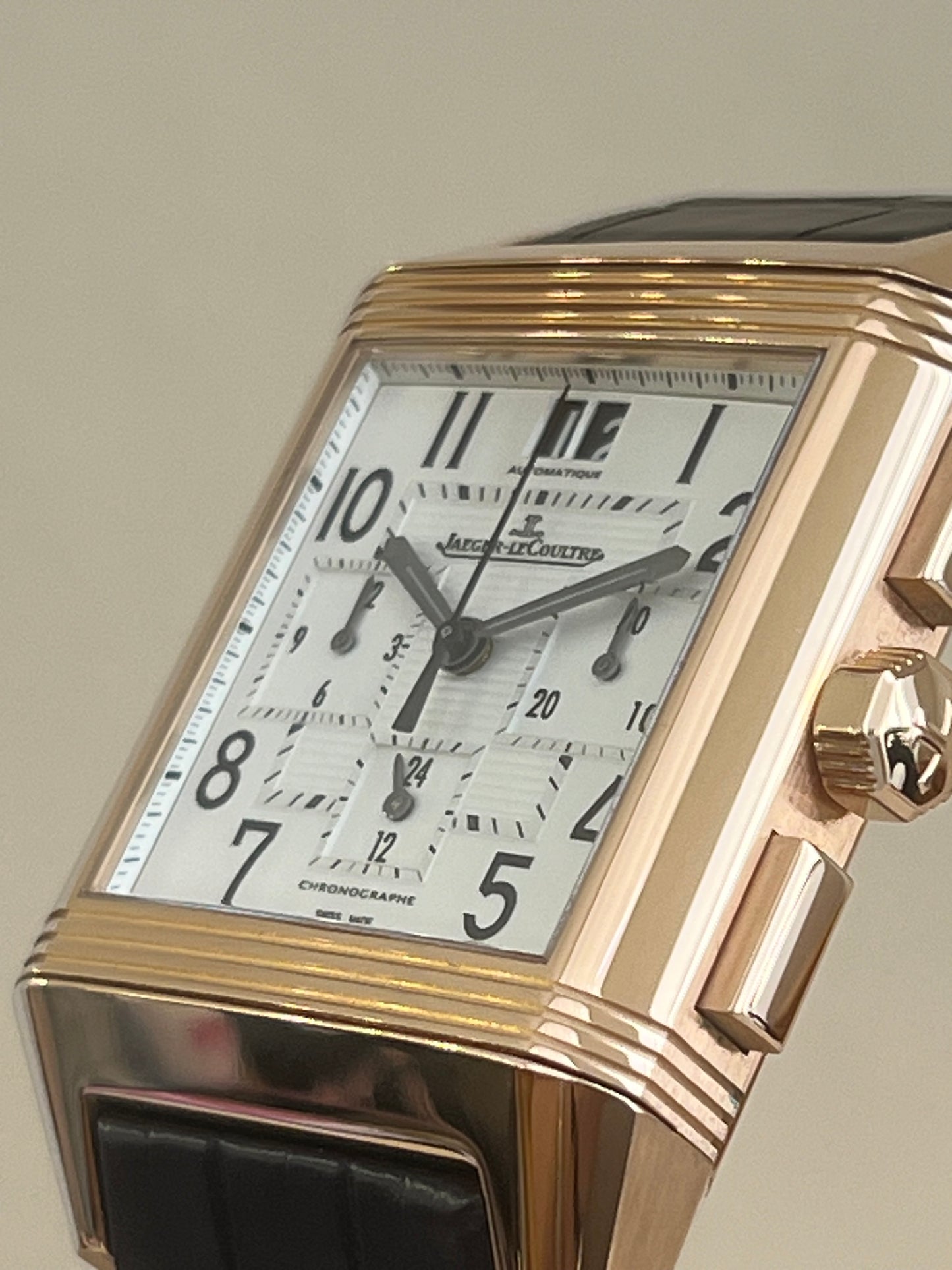 Jaeger-Lecoultre Reverso Chrono Squadra GMT Or Rose neuve- Q7012020