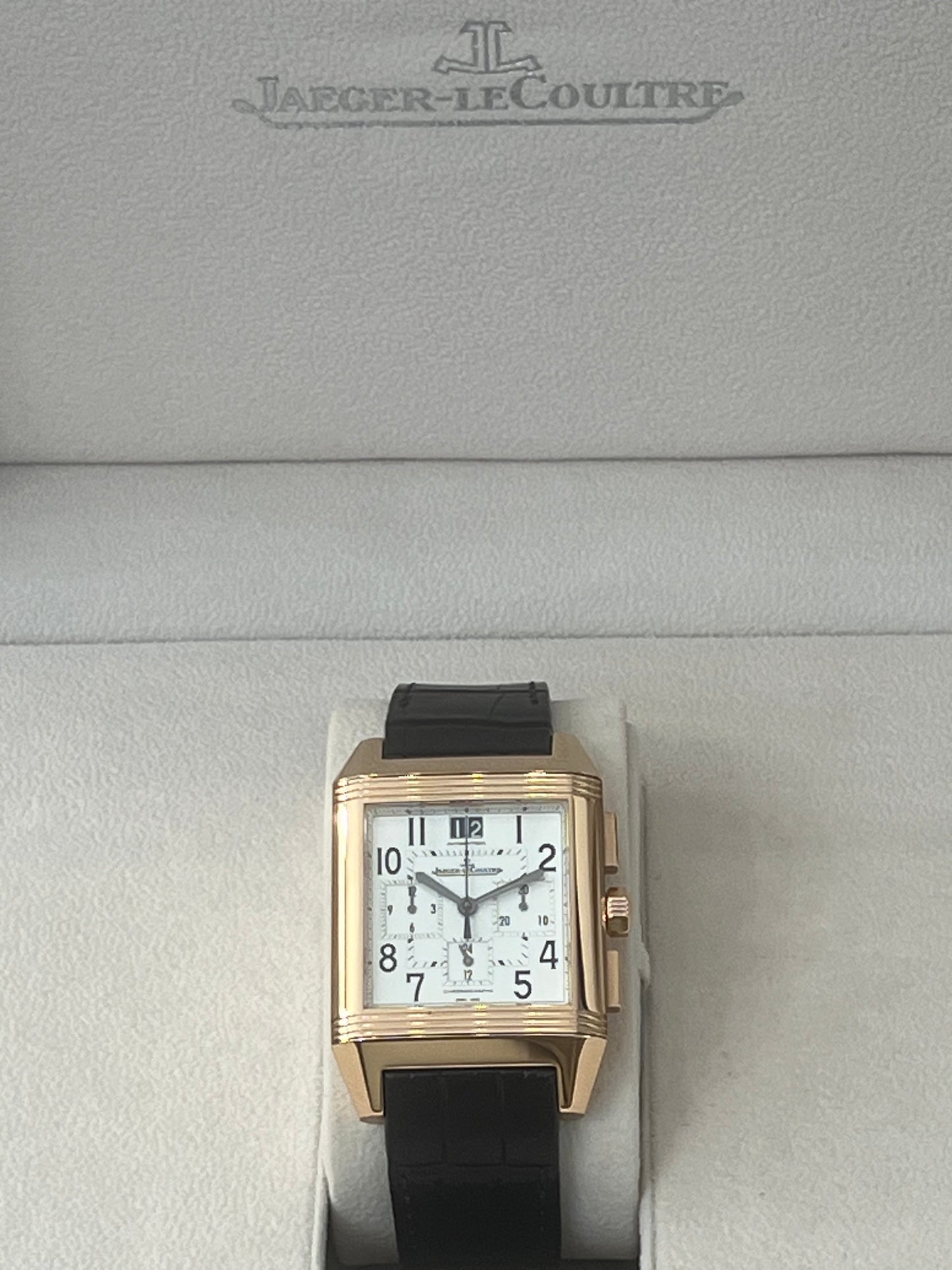 Jaeger-Lecoultre Reverso Chrono Squadra GMT Or Rose neuve- Q7012020