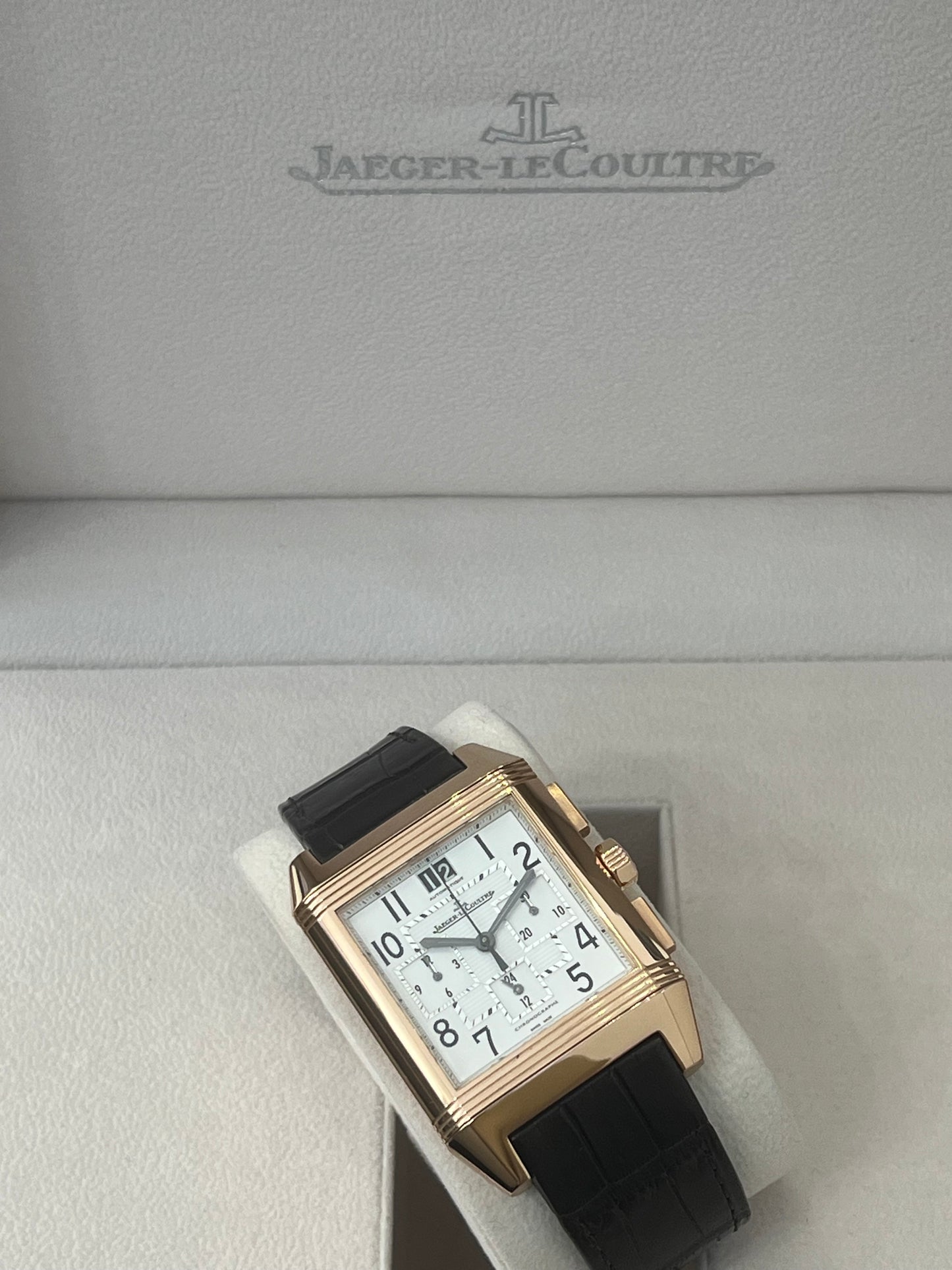 Jaeger-Lecoultre Reverso Chrono Squadra GMT Or Rose neuve- Q7012020