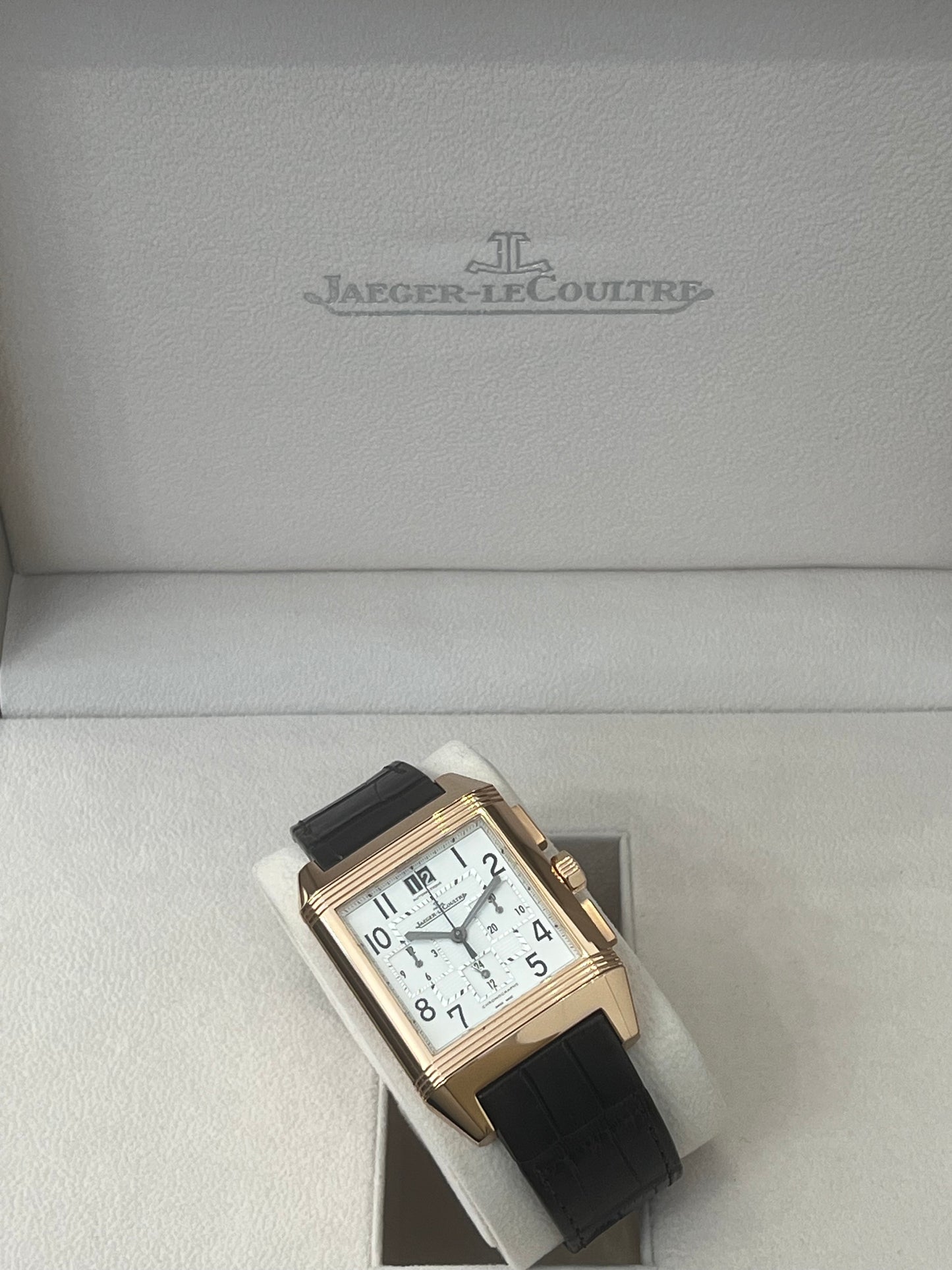 Jaeger-Lecoultre Reverso Chrono Squadra GMT Or Rose neuve- Q7012020