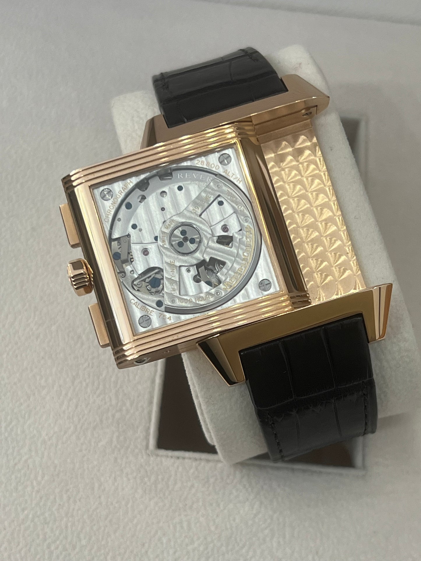 Jaeger-Lecoultre Reverso Chrono Squadra GMT Or Rose neuve- Q7012020