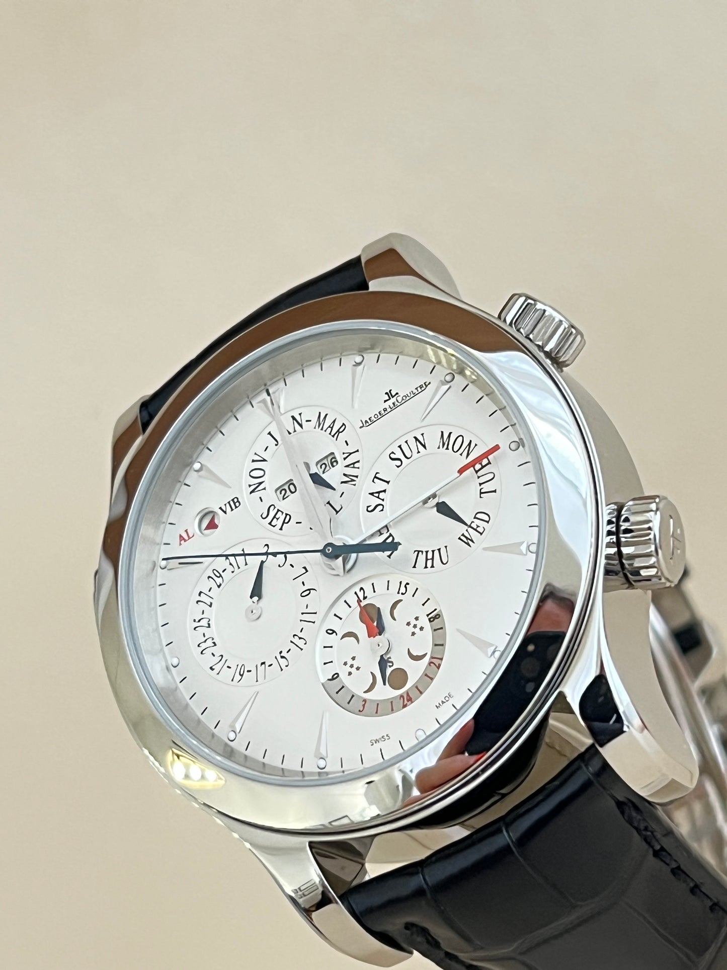 Jaeger-Lecoultre  Master Grand Réveil Neuve - 149.8.95 - Q163842A