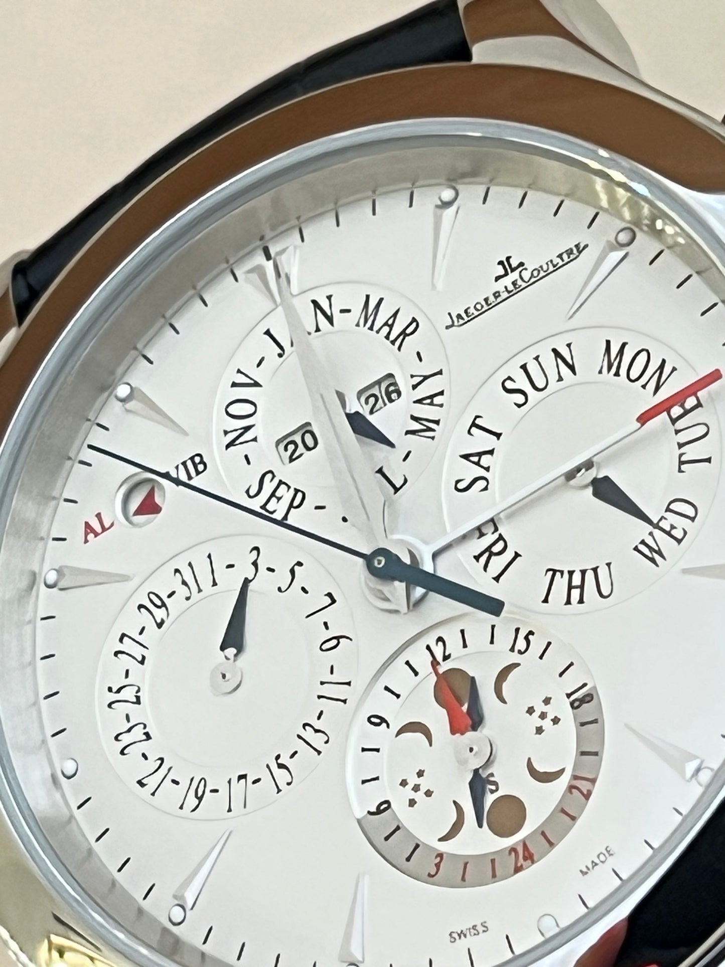 Jaeger-Lecoultre  Master Grand Réveil Neuve - 149.8.95 - Q163842A