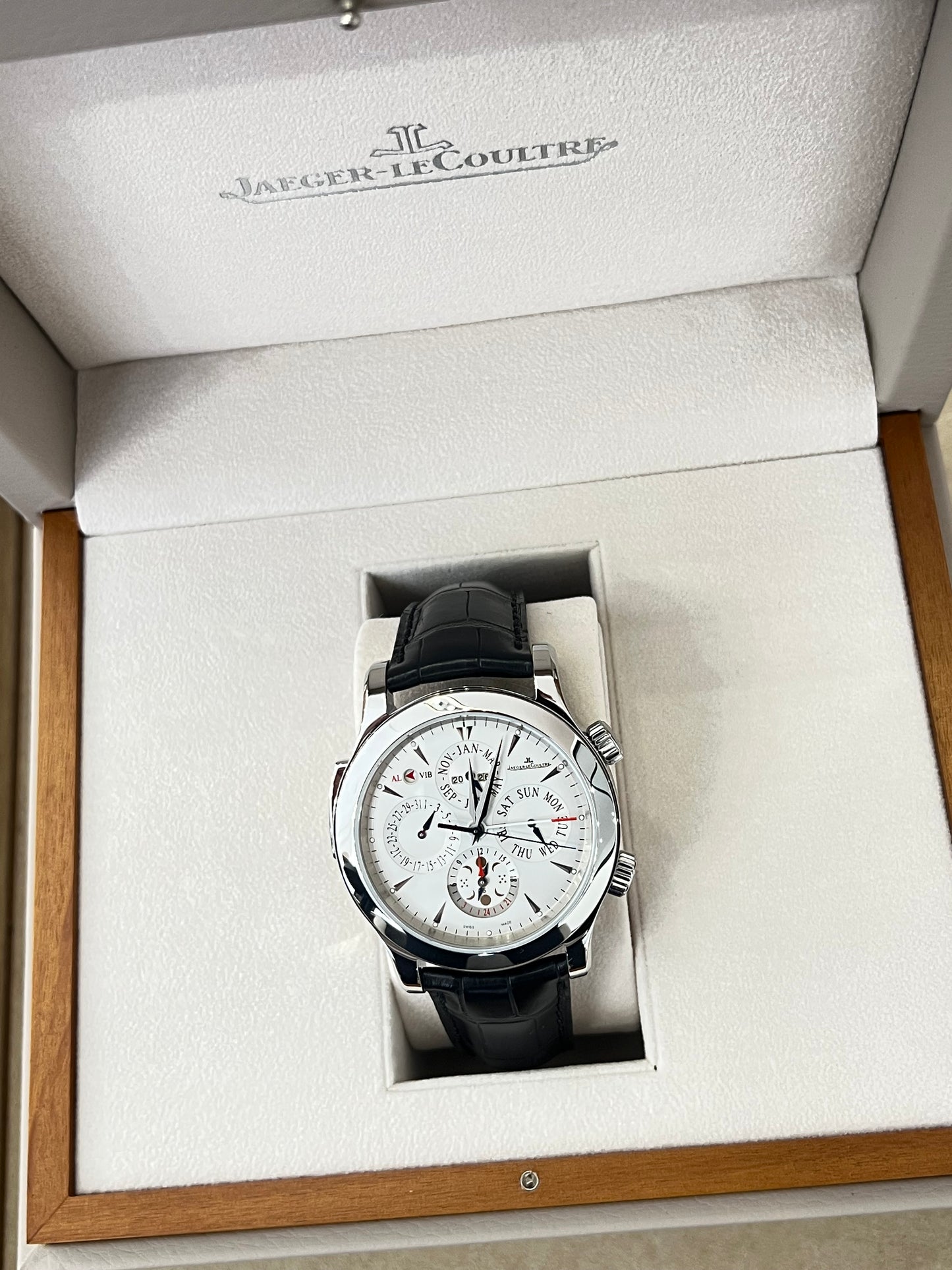 Jaeger-Lecoultre  Master Grand Réveil Neuve - 149.8.95 - Q163842A