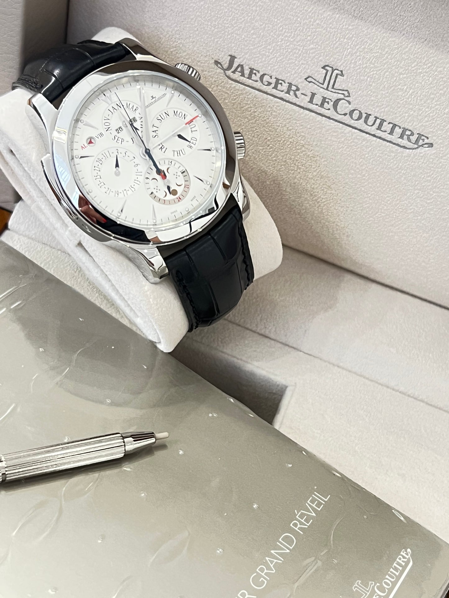 Jaeger-Lecoultre  Master Grand Réveil Neuve - 149.8.95 - Q163842A