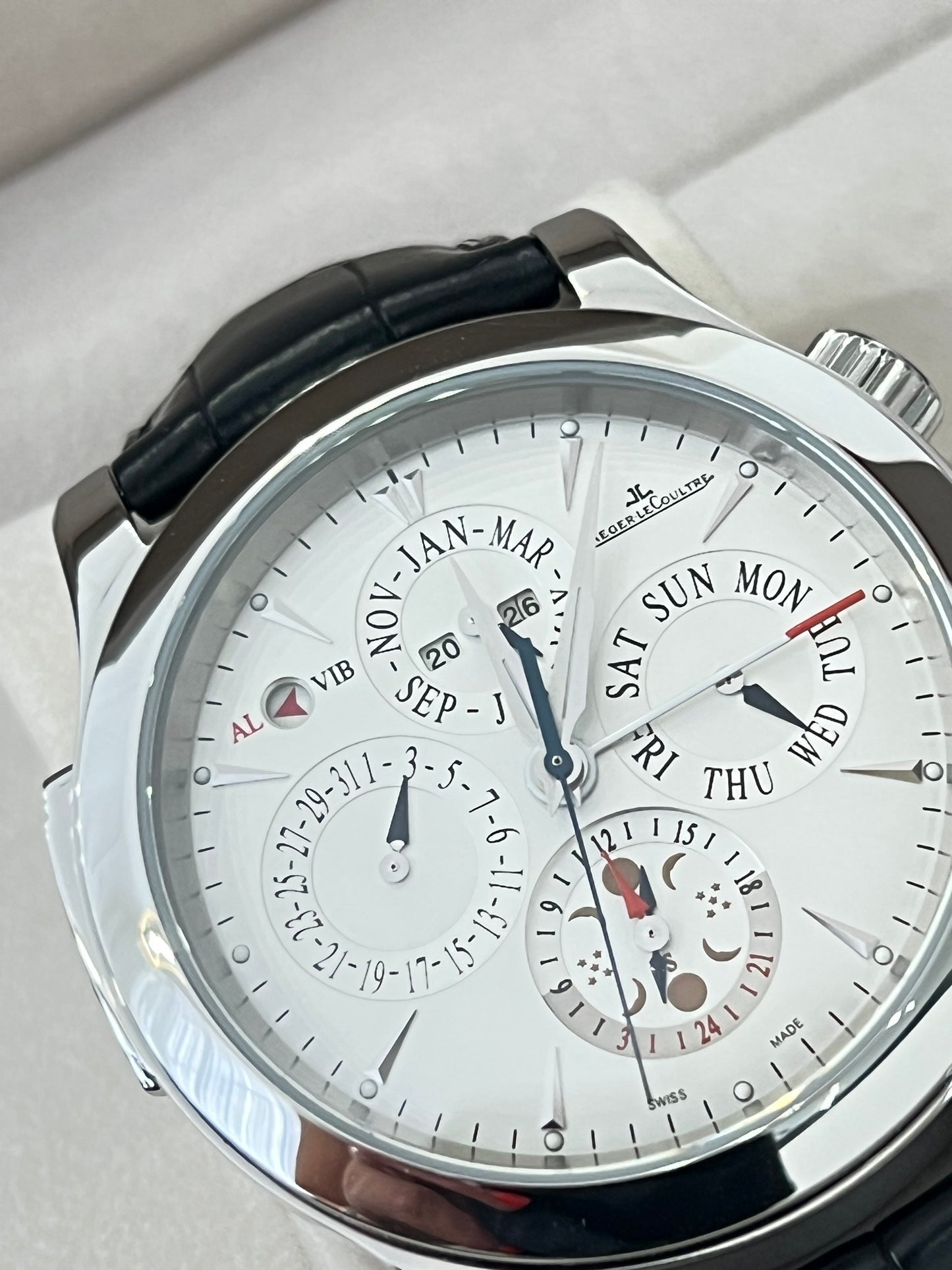 Jaeger-Lecoultre  Master Grand Réveil Neuve - 149.8.95 - Q163842A