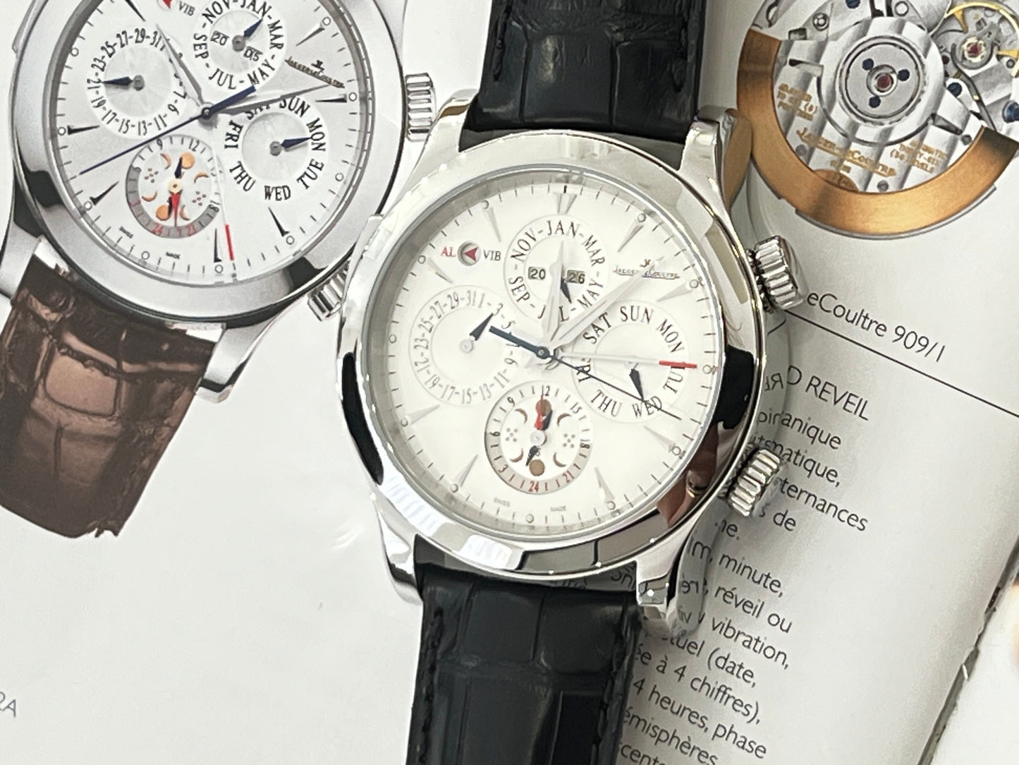 Jaeger-Lecoultre  Master Grand Réveil Neuve - 149.8.95 - Q163842A