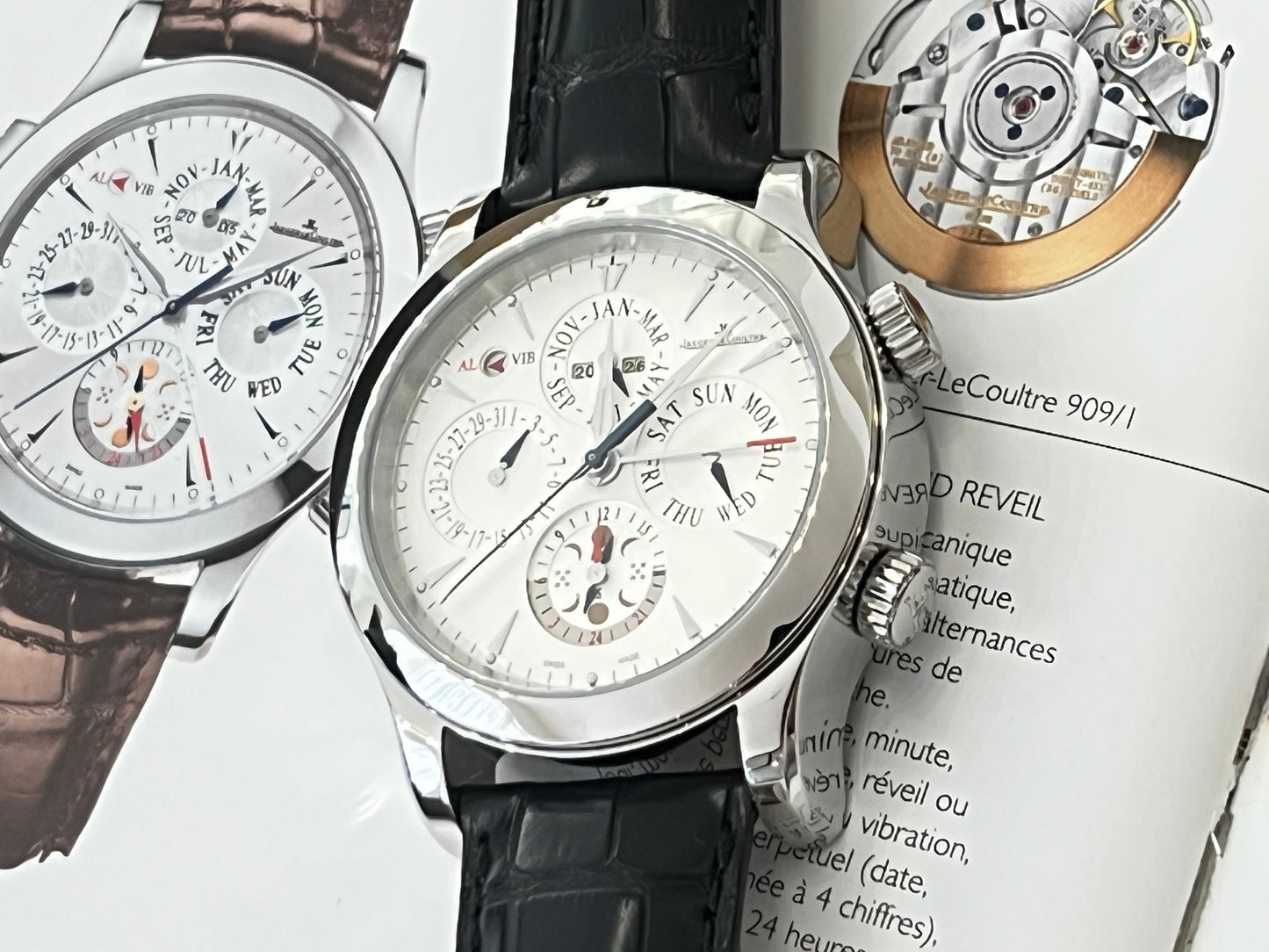 Jaeger-Lecoultre  Master Grand Réveil Neuve - 149.8.95 - Q163842A