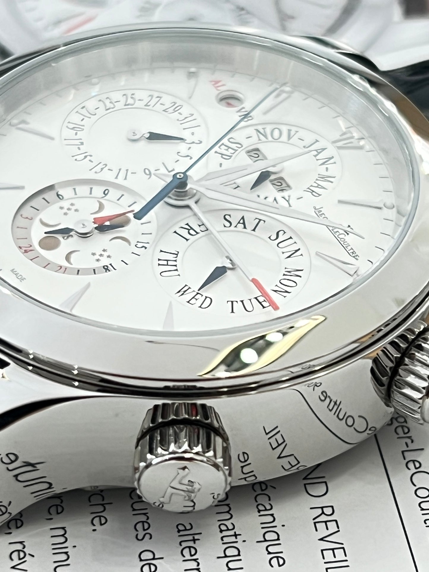 Jaeger-Lecoultre  Master Grand Réveil Neuve - 149.8.95 - Q163842A