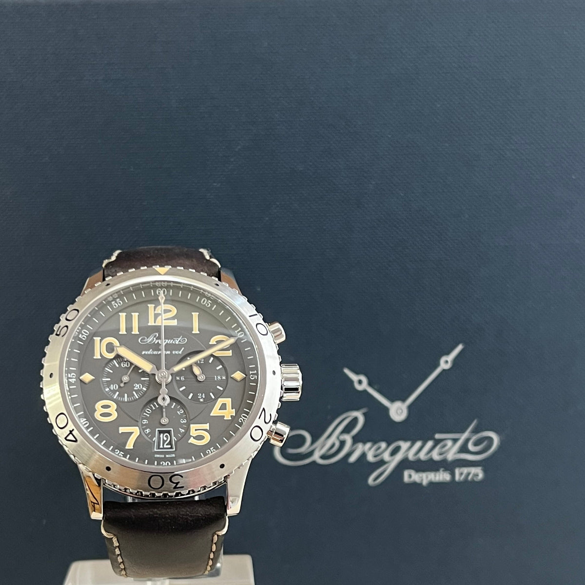 Breguet Type XXI Flyback Chrono - 3817ST/X2/3ZU - Full Set