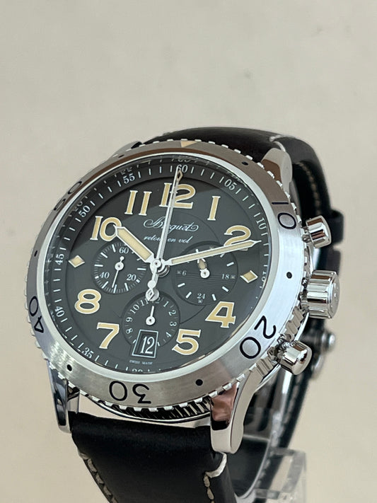 Breguet Type XXI Flyback Chrono - 3817ST/X2/3ZU - Full Set