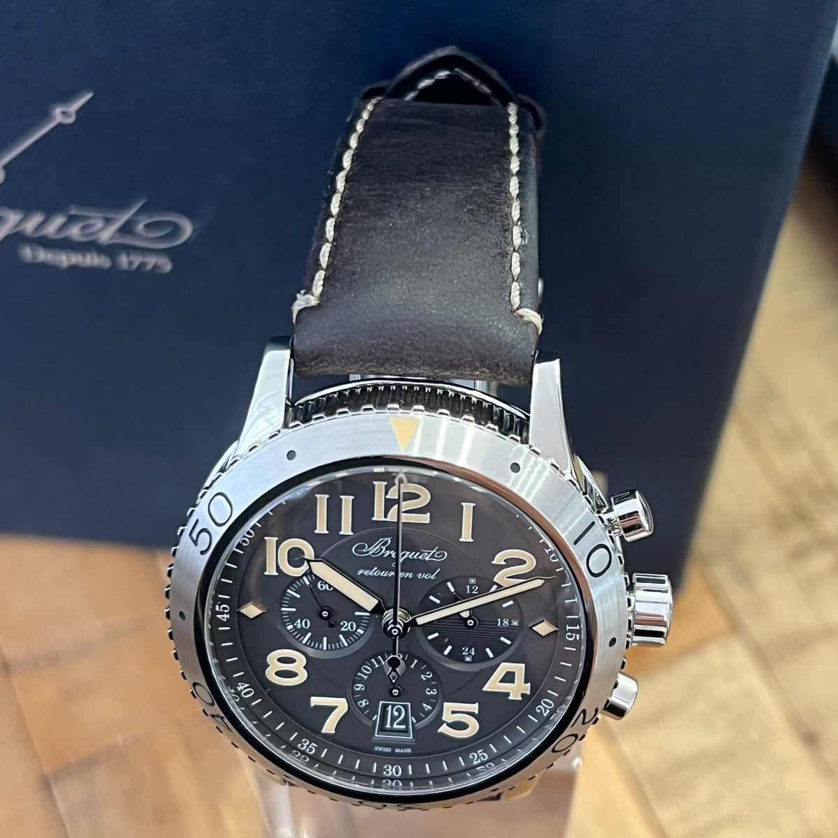 Breguet Type XXI Flyback Chrono - 3817ST/X2/3ZU - Full Set