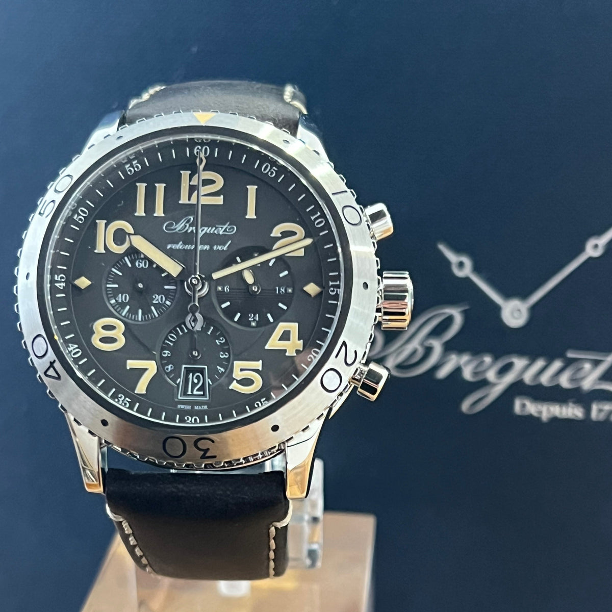 Breguet Type XXI Flyback Chrono - 3817ST/X2/3ZU - Full Set