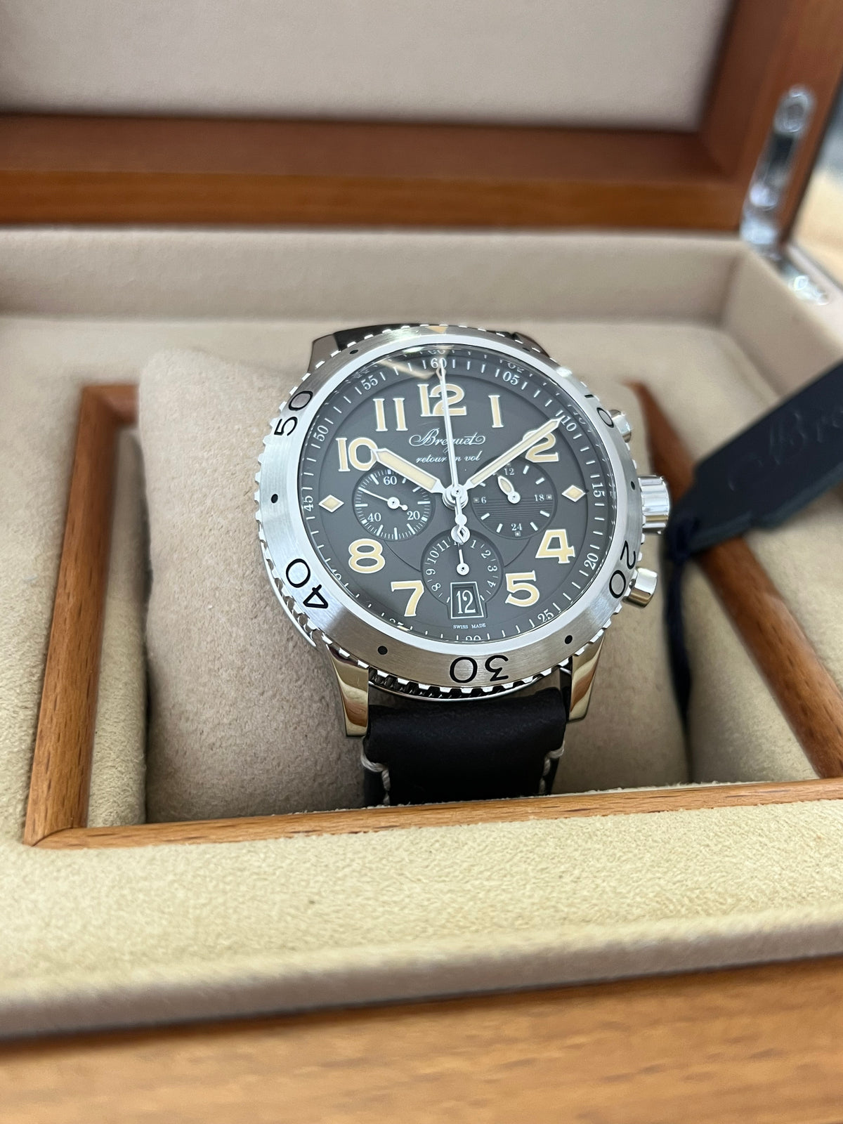 Breguet Type XXI Flyback Chrono - 3817ST/X2/3ZU - Full Set