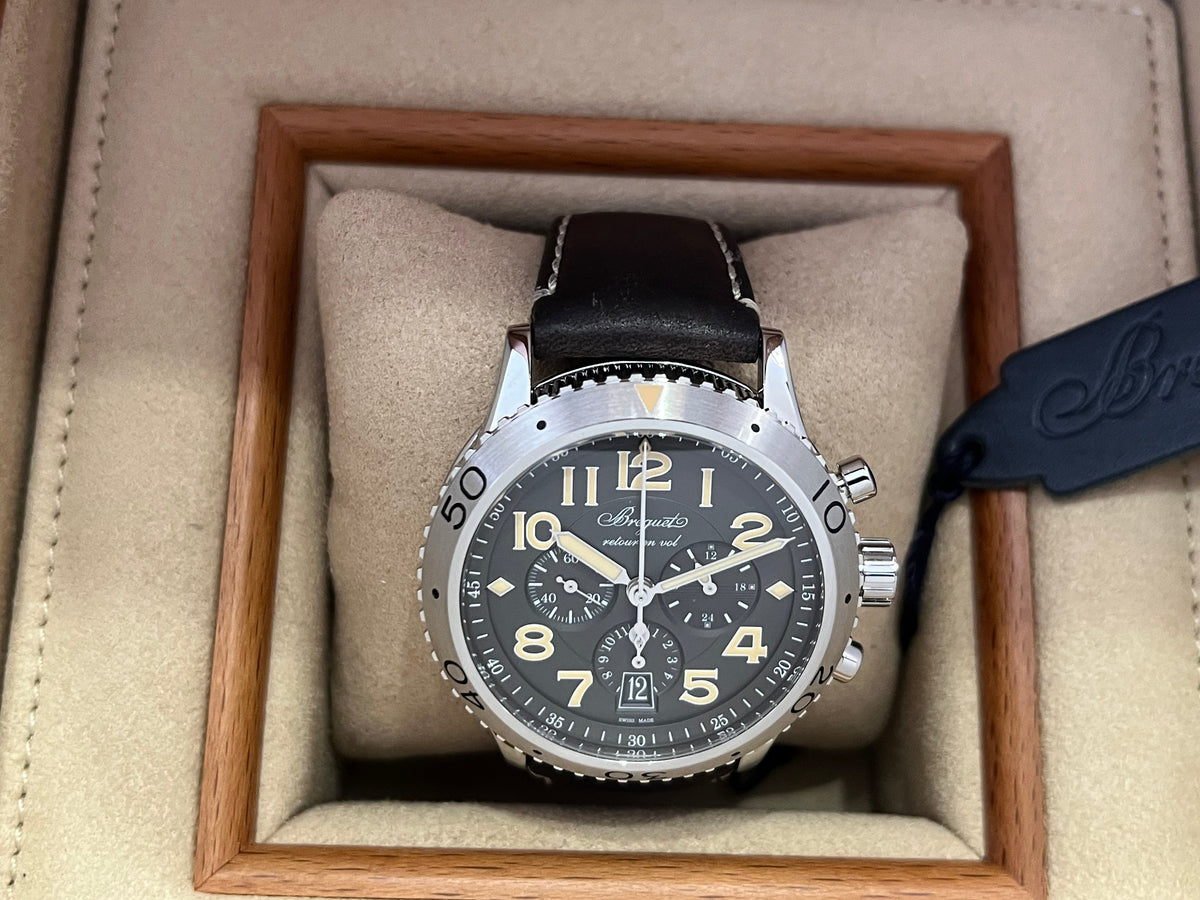 Breguet Type XXI Flyback Chrono - 3817ST/X2/3ZU - Full Set