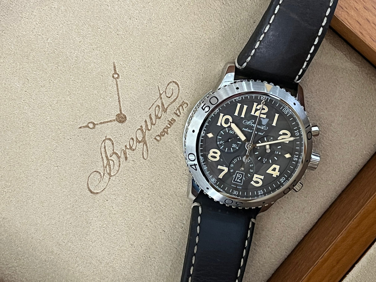 Breguet Type XXI Flyback Chrono - 3817ST/X2/3ZU - Full Set