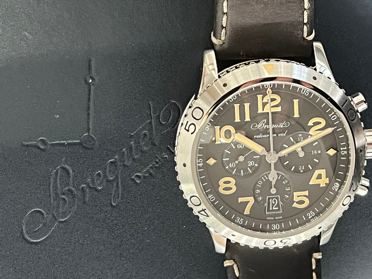 Breguet Type XXI Flyback Chrono - 3817ST/X2/3ZU - Full Set