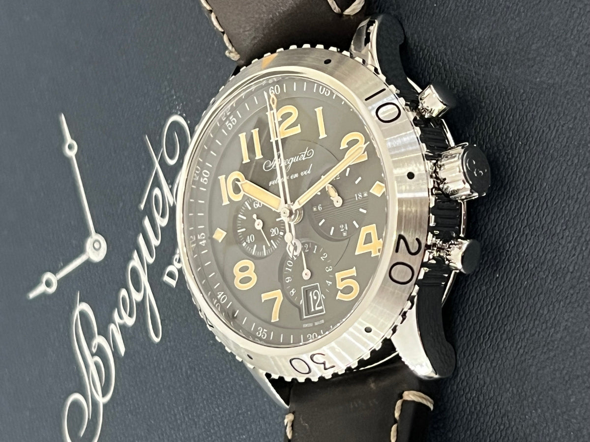 Breguet Type XXI Flyback Chrono - 3817ST/X2/3ZU - Full Set