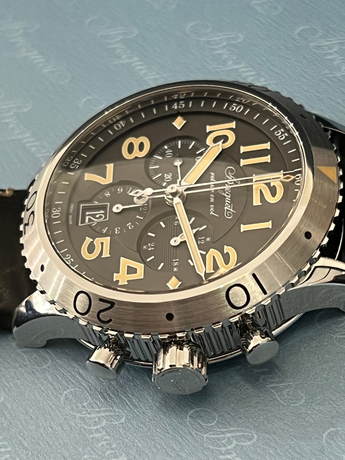 Breguet Type XXI Flyback Chrono - 3817ST/X2/3ZU - Full Set
