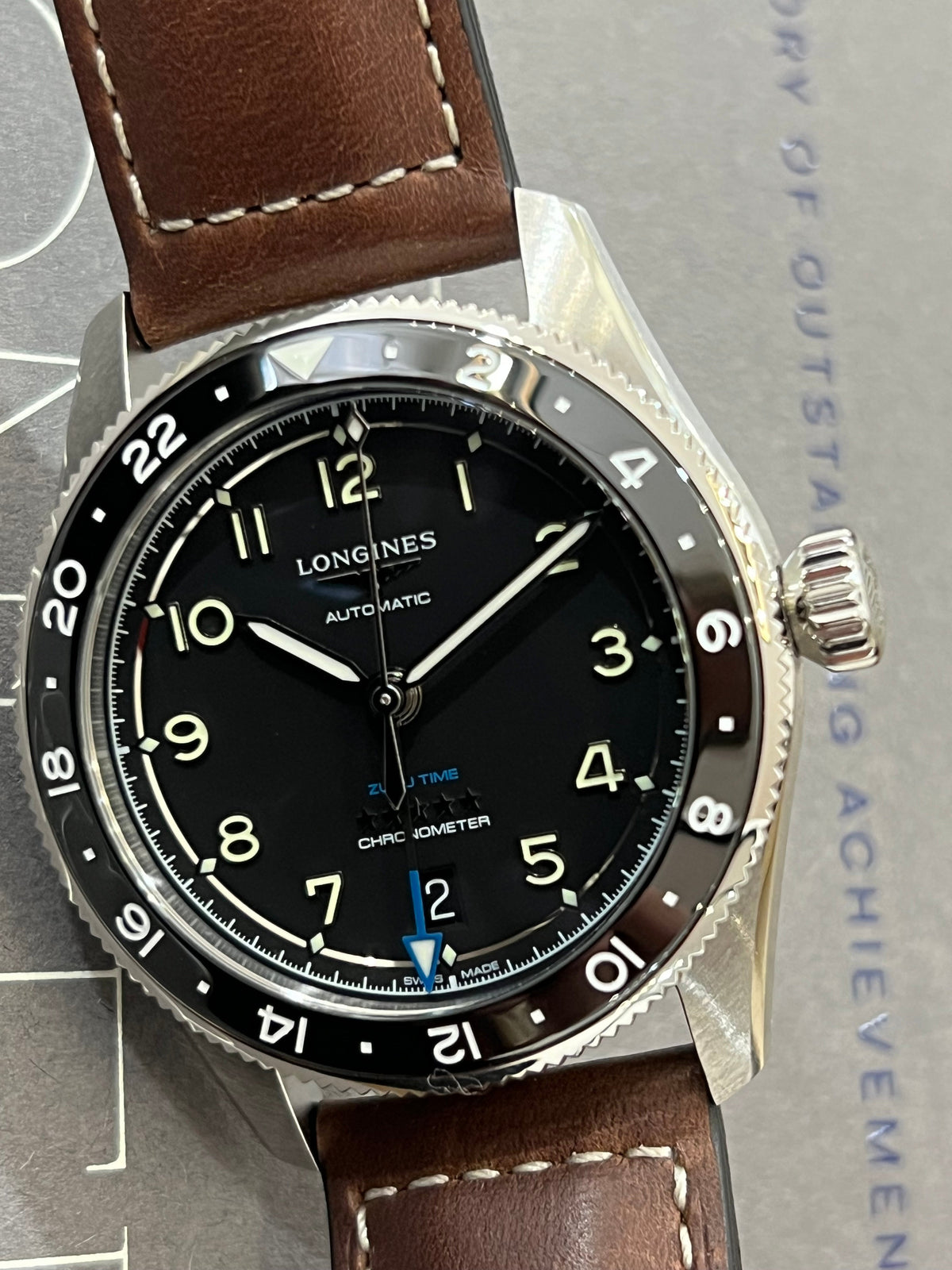 Longines Spirit Zulu Time Full set - L3.802.4