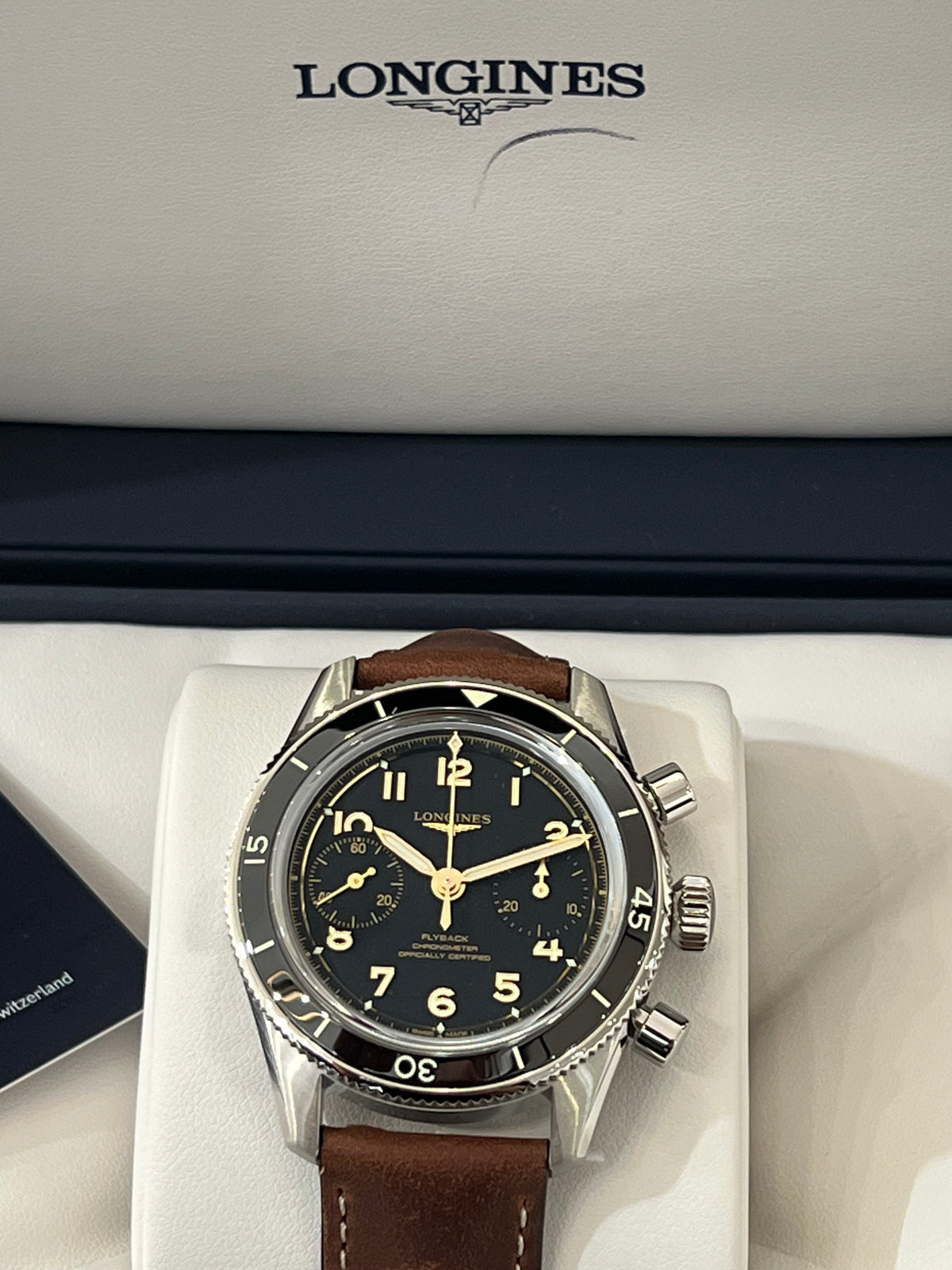 Longines Spirit Pilot Flyback Full set - L3.821.4