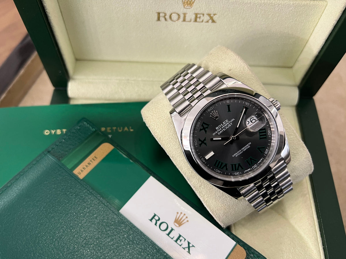 Rolex Datejust 41 Wimbledon Full Set de 2017 - 126300