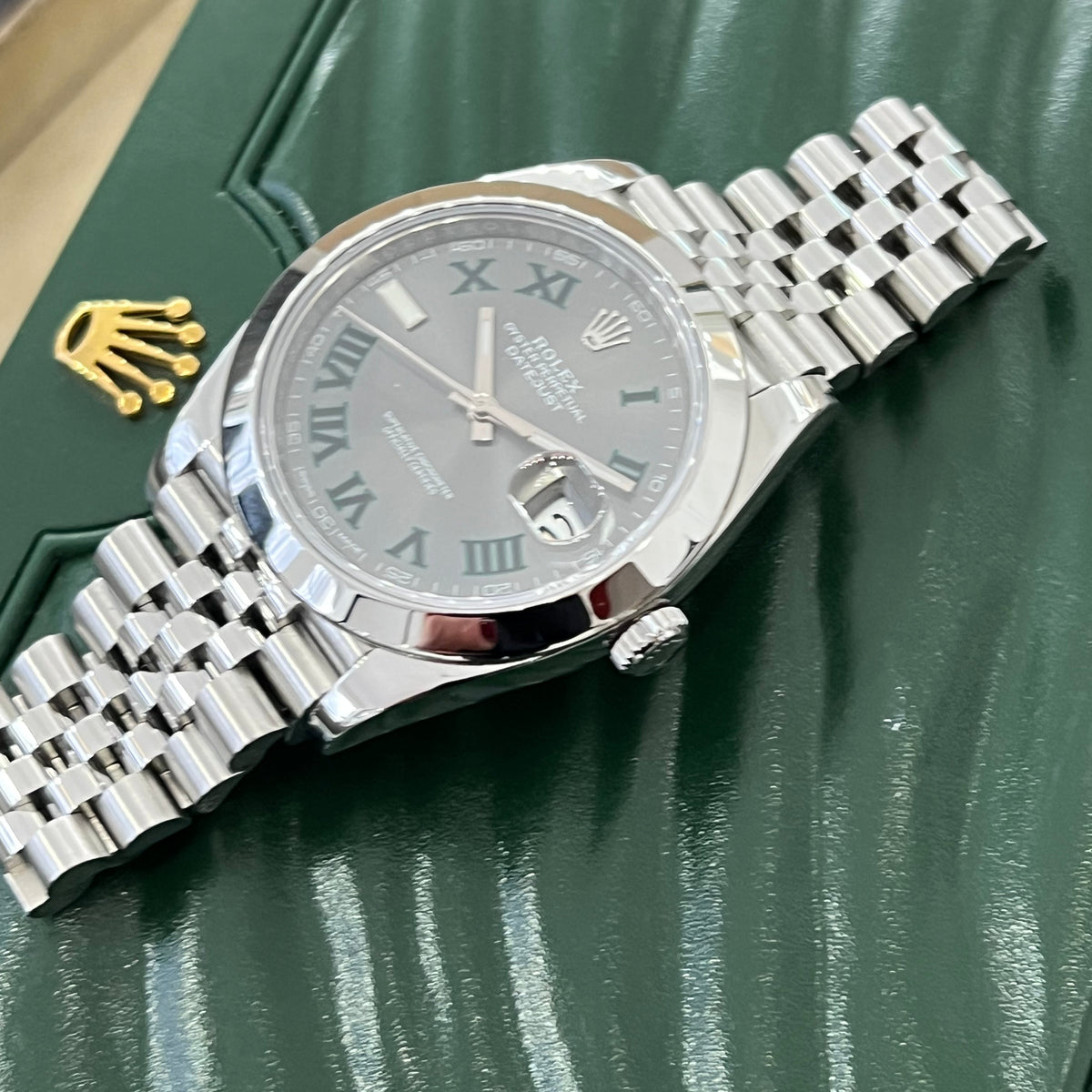 Rolex Datejust 41 Wimbledon Full Set de 2017 - 126300