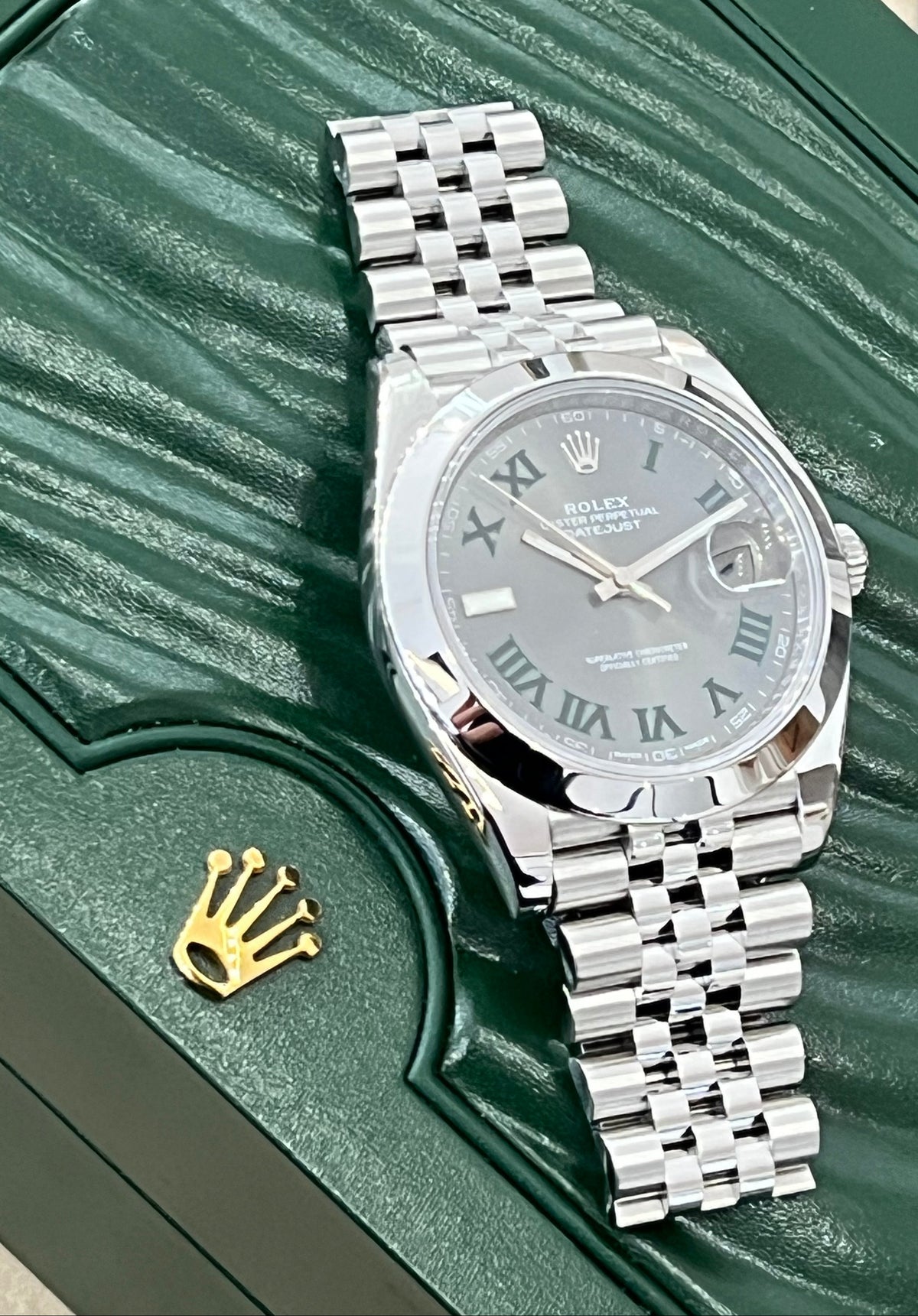 Rolex Datejust 41 Wimbledon Full Set de 2017 - 126300