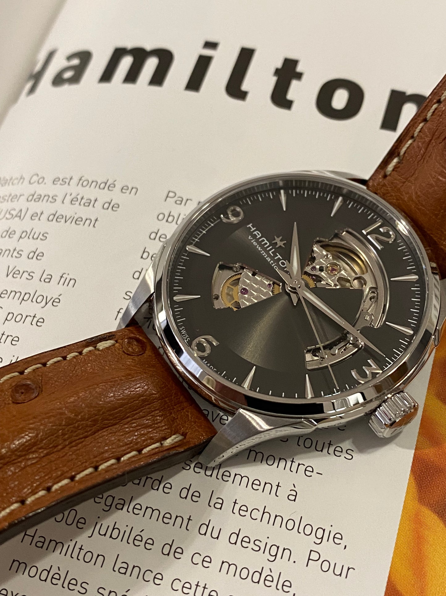 Hamilton Jazzmaster Open Heart - H327050