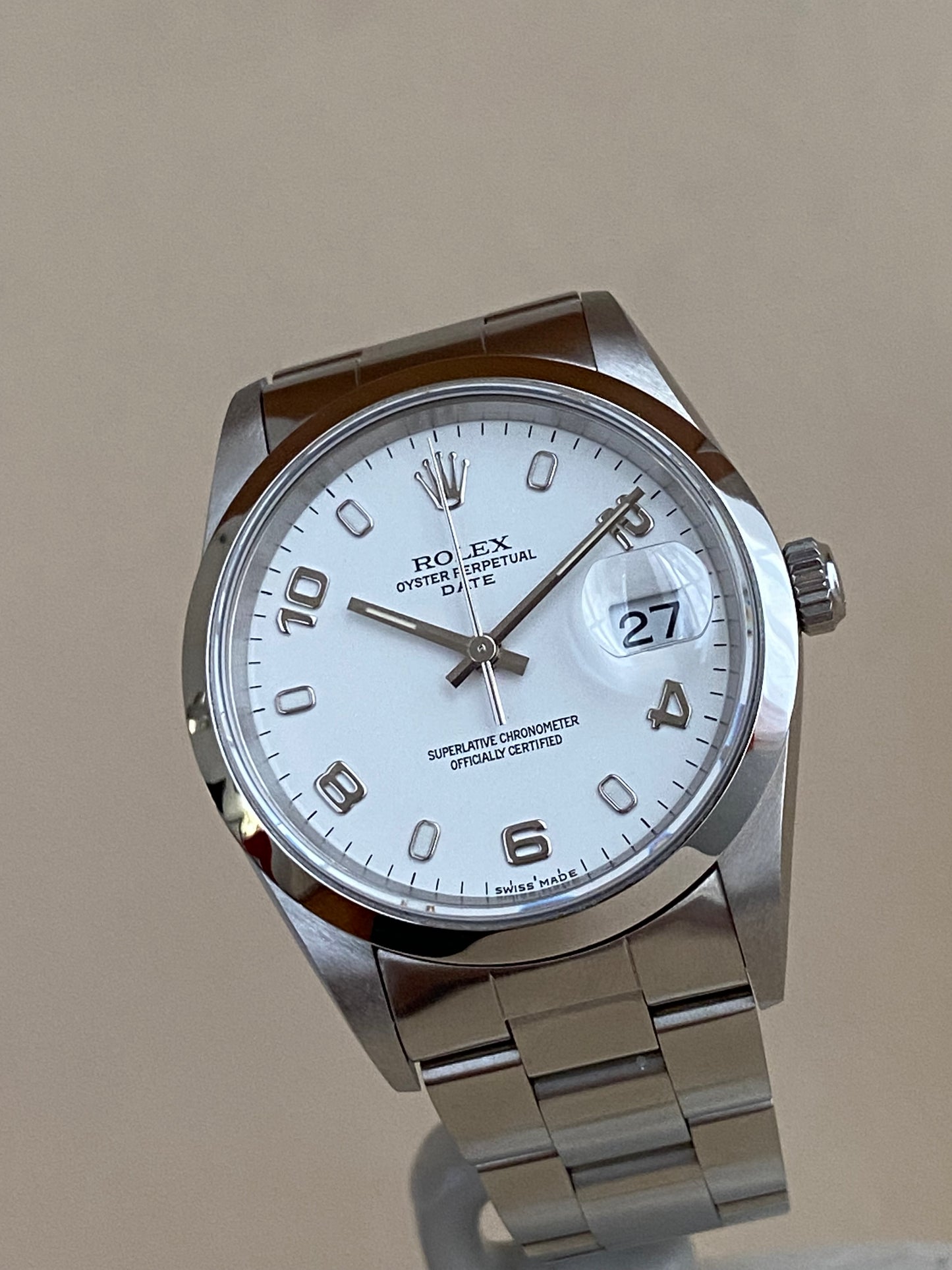 Rolex Date de 1996 - 15200