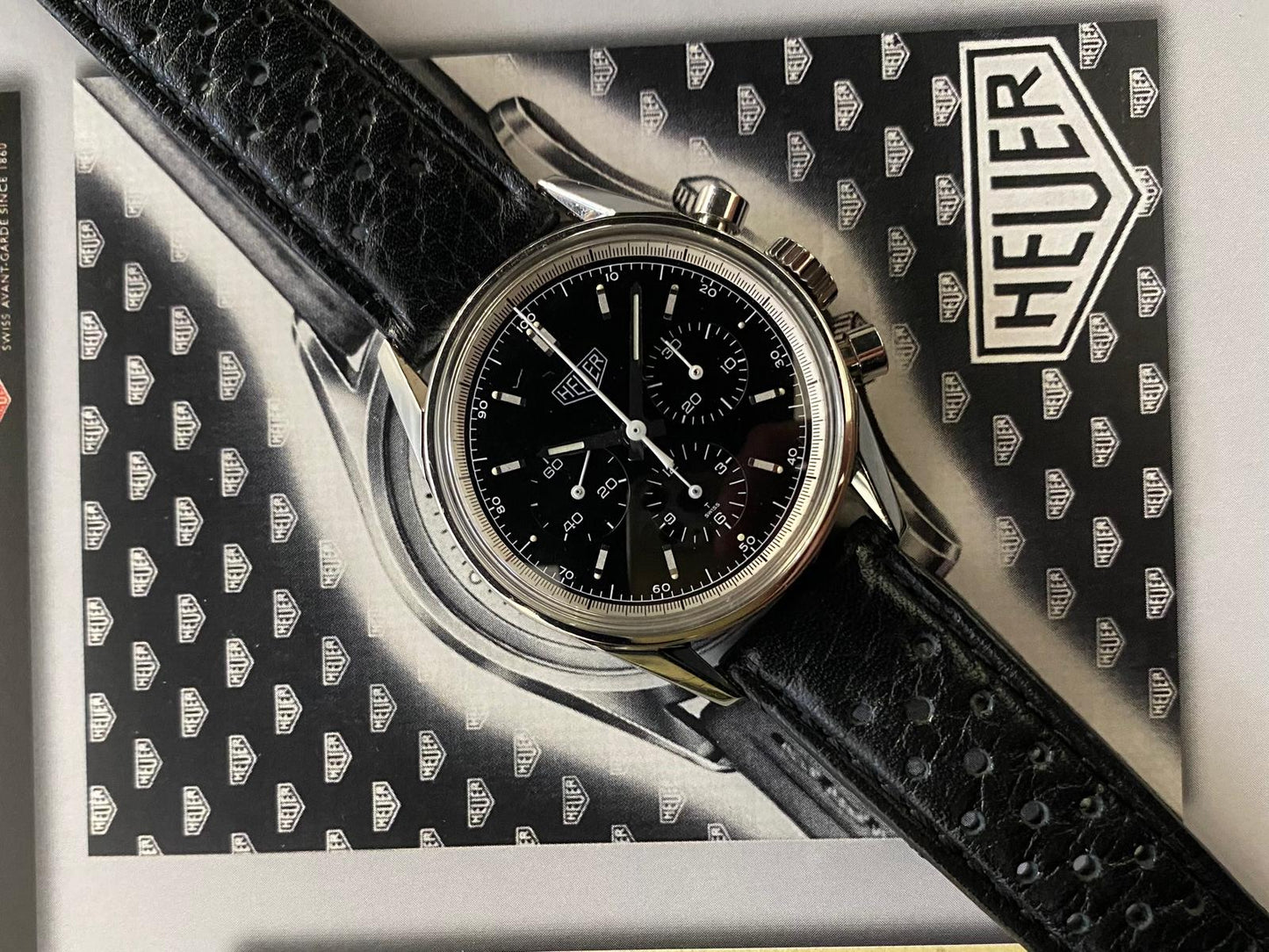 Heuer Carrera Chrono Réédition 1963 - CS3111